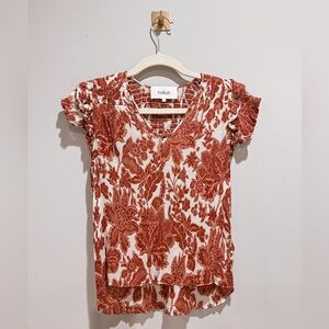 Ba&sh Will Floral Top Size 1